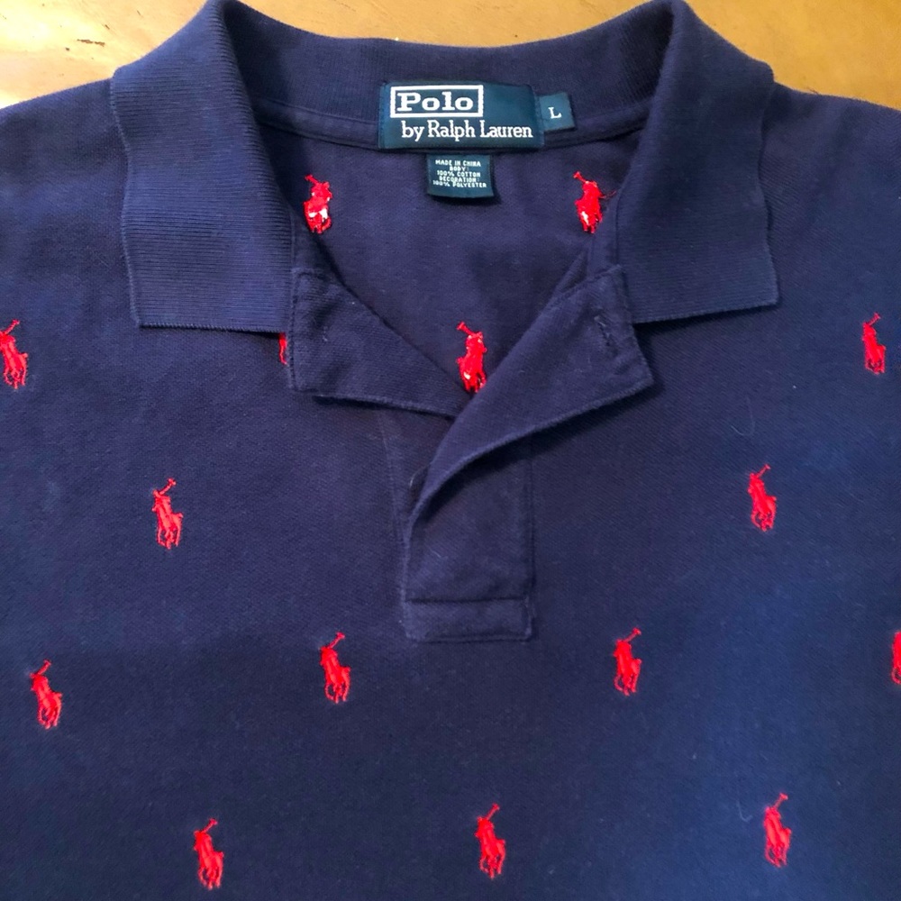 Polo Ralph Lauren Shirt size large very rare